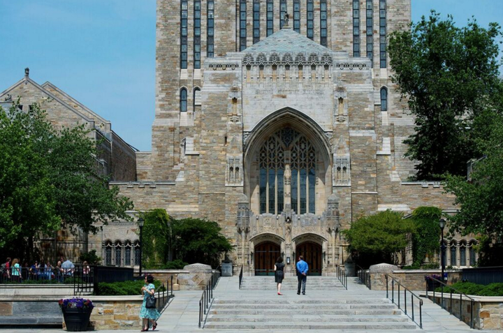 Yale University is ranked high on the list of schools for black students. 