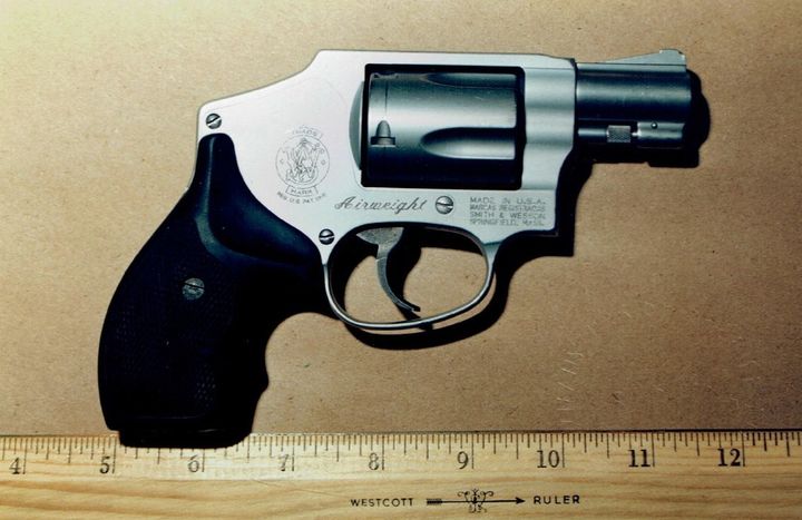 McKinley "Mac" Phipps Jr.'s handgun, which didn't match the fatal bullet.