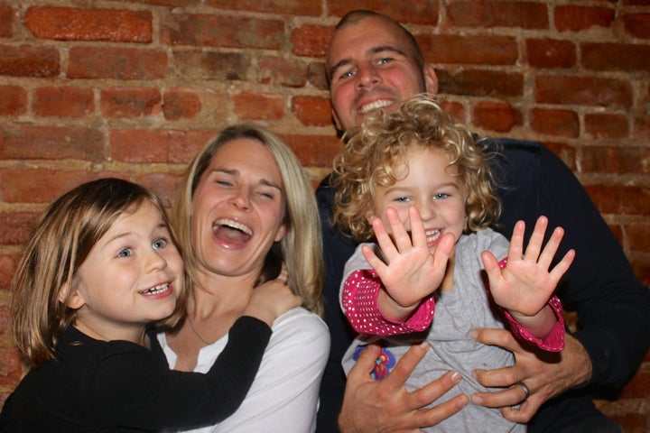 Wayan and Amy Vota with their daughters, Hanalei and Archer.