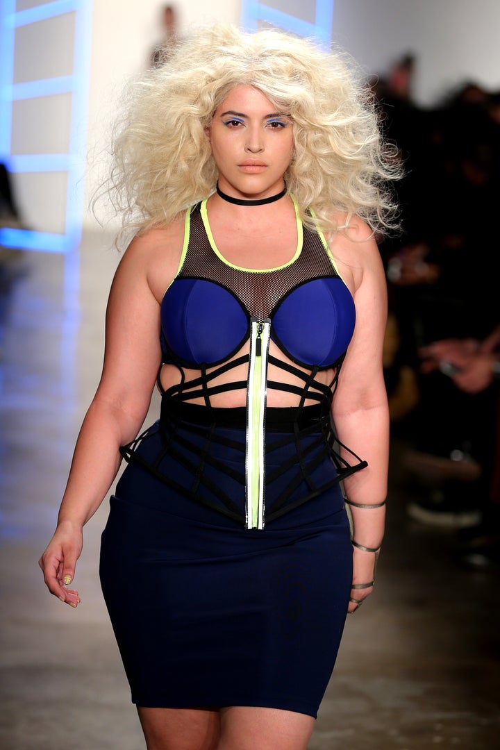 Chromat - full figured model - University of Fashion Blog