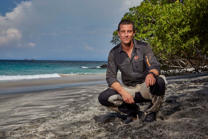 <strong>Bear Grylls, who has a strong Christian faith, presents the show</strong>