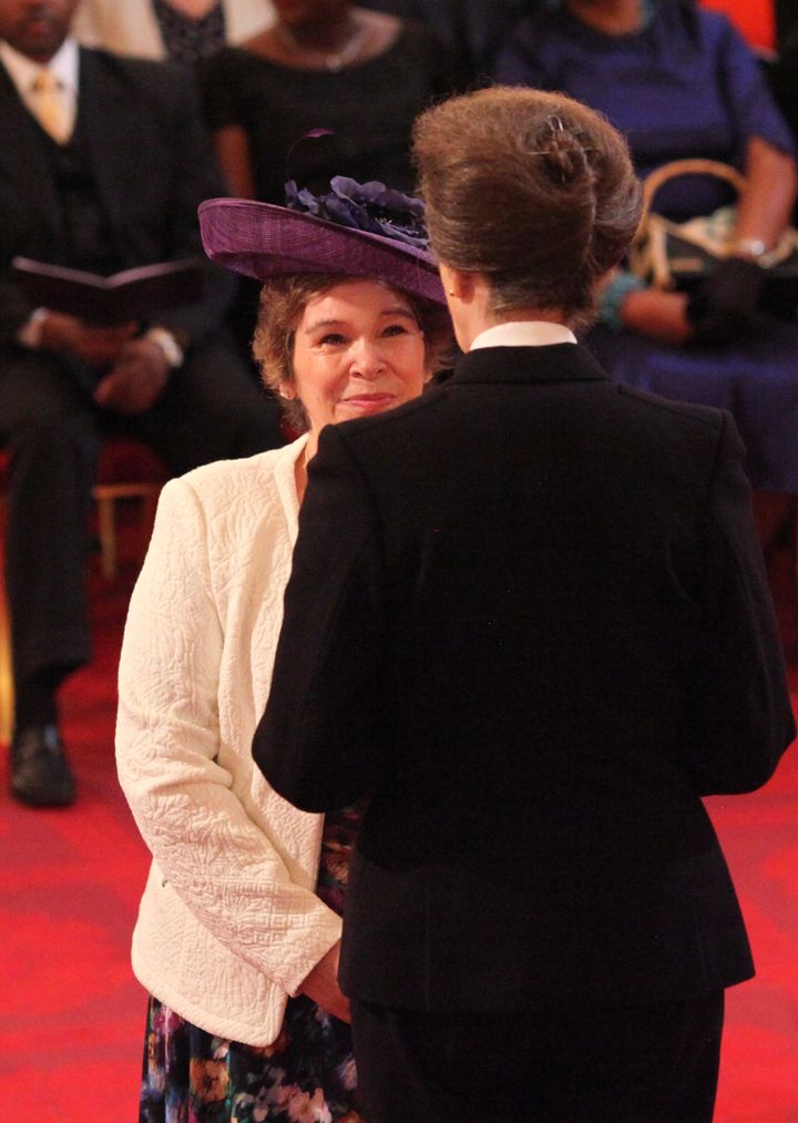 Fay Maxted received an OBE for her work helping sexual abuse survivors last year