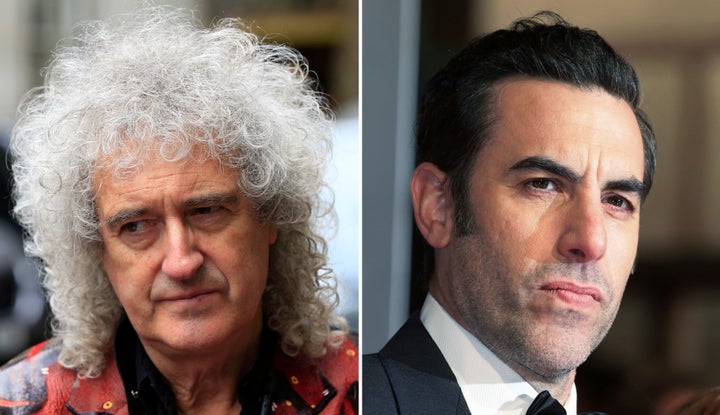 Brian May has hit out at Sacha Baron Cohen