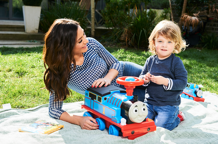 Frankie Bridge says son Parker "loves being outdoors"