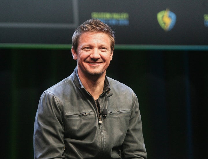 Actor Jeremy Renner participates in Q&A discussion with attendees during the Silicon Valley Comic Con 2016 at San Jose Convention Center on March 19, 2016.