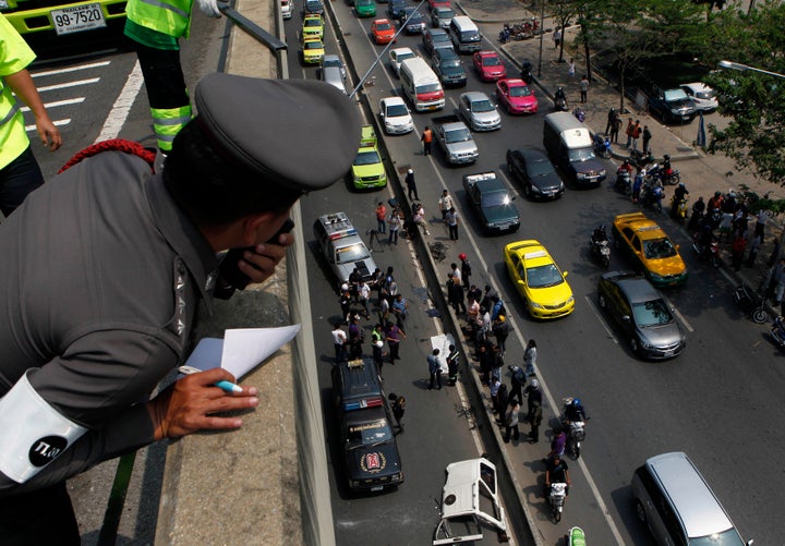 Thailand introduced a new penalty for repeat traffic offenders and drunk drivers: community service in hospital mor