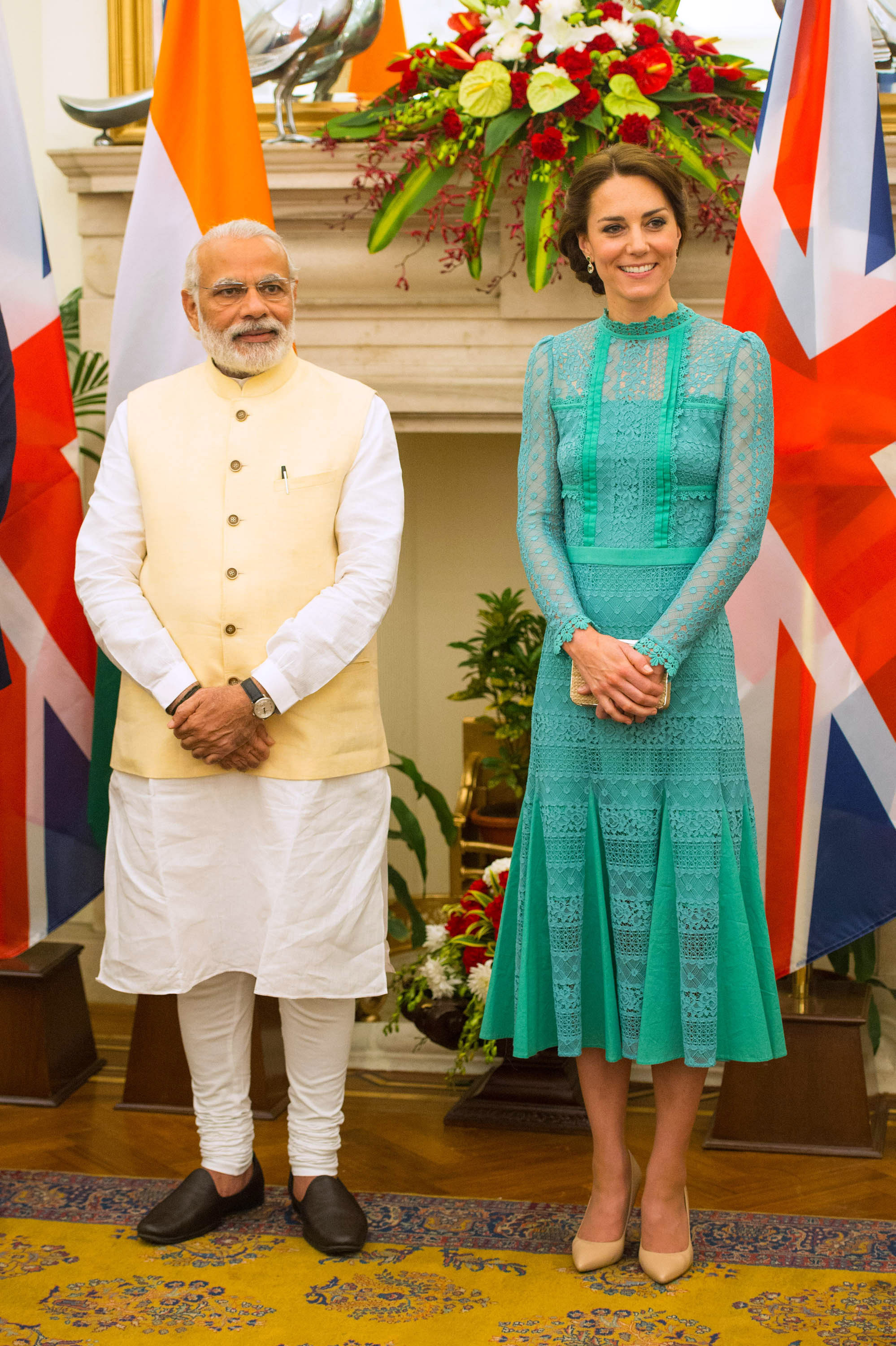 The Duke And Duchess Of Cambridge India And Bhutan Tour In Pictures ...