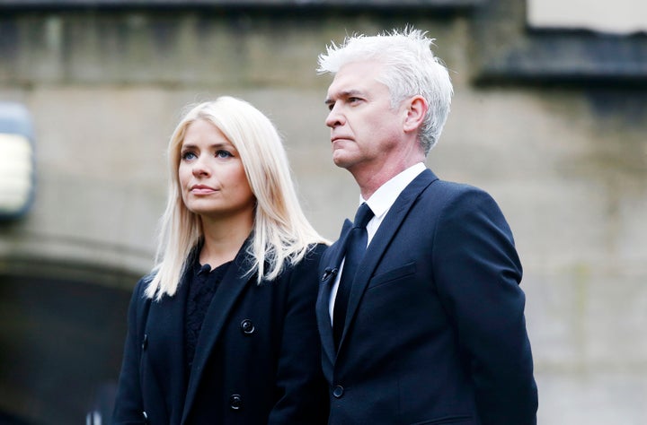 <strong>Holly Willoughby and Phillip Schofield presented Wednesday's 'This Morning' live from Sunderland Minster</strong>