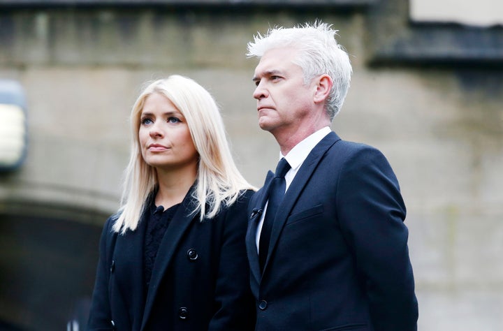 Holly Willoughby and Phillip Schofield presented Wednesday's 'This Morning' live from Sunderland Minster