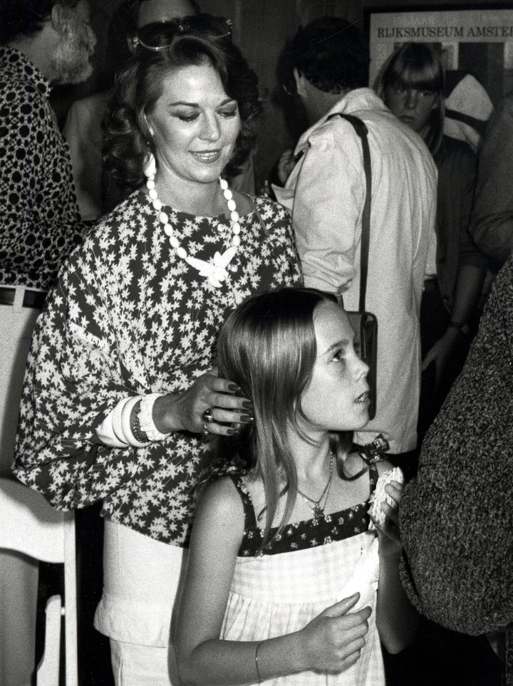 Natalie Wood and Daughter Natasha during Jean Jacques Annaud File Photos in Los Angeles, California, United States.