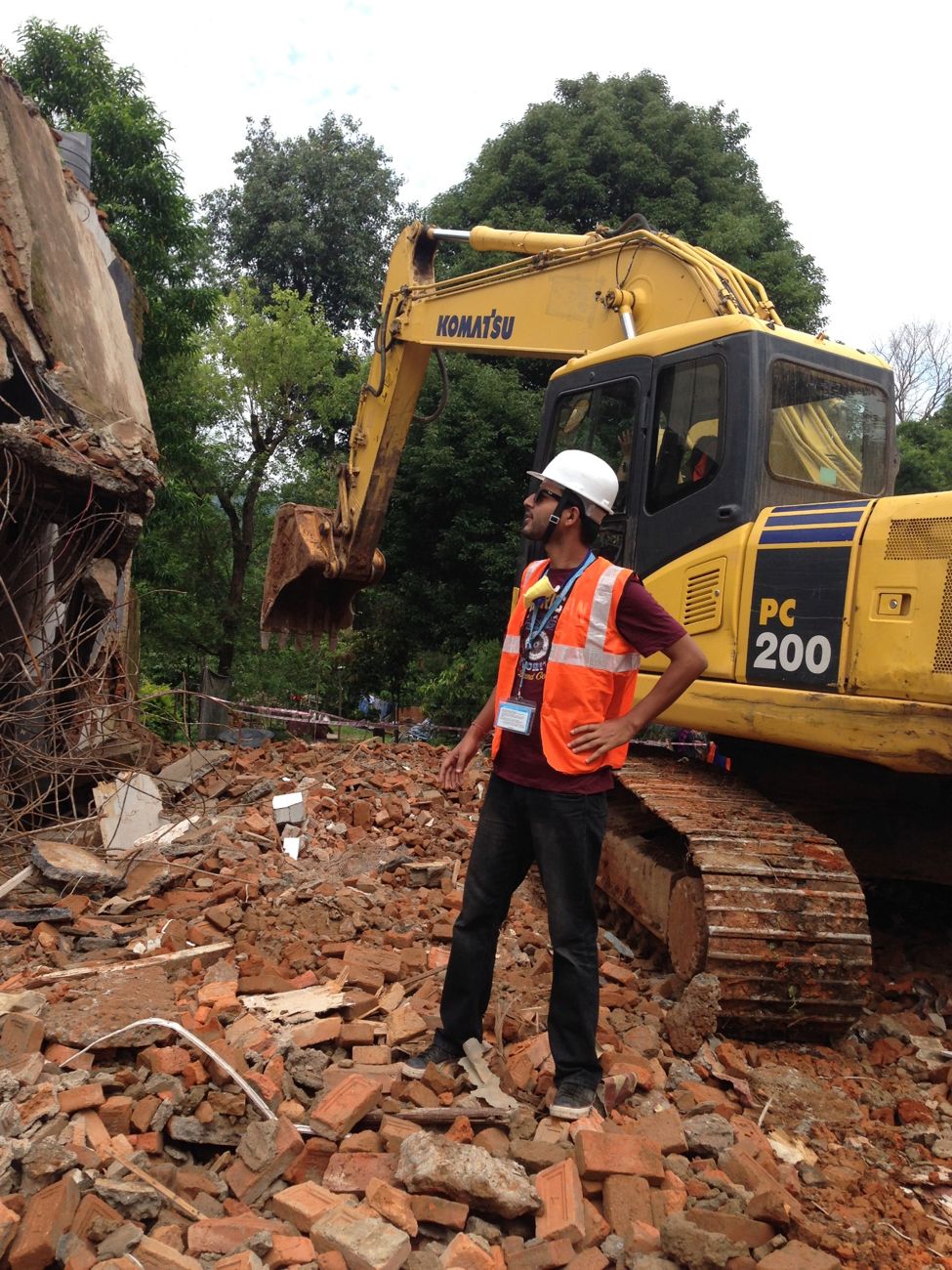 Suman Tiwari, an engineer from Nawalparasi