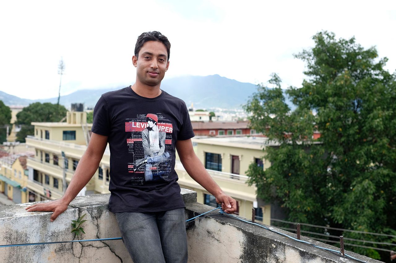 Janak Bishowkarma is a 28-year-old from Sindhuli District
