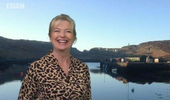 <strong>Carol Kirkwood on 'BBC Breakfast'</strong>