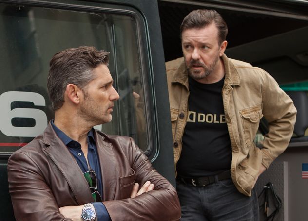 Ricky stars with Eric Bana in 'Special Correspondents', out this month on Netflix