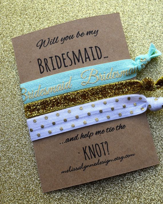 16 Straight-Up Awesome Ways To Pop The Question To Your Bridesmaids ...