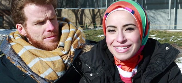 Mona Haydar and her husband Sebastian Robins currently live in Duxbury, Massachusetts.