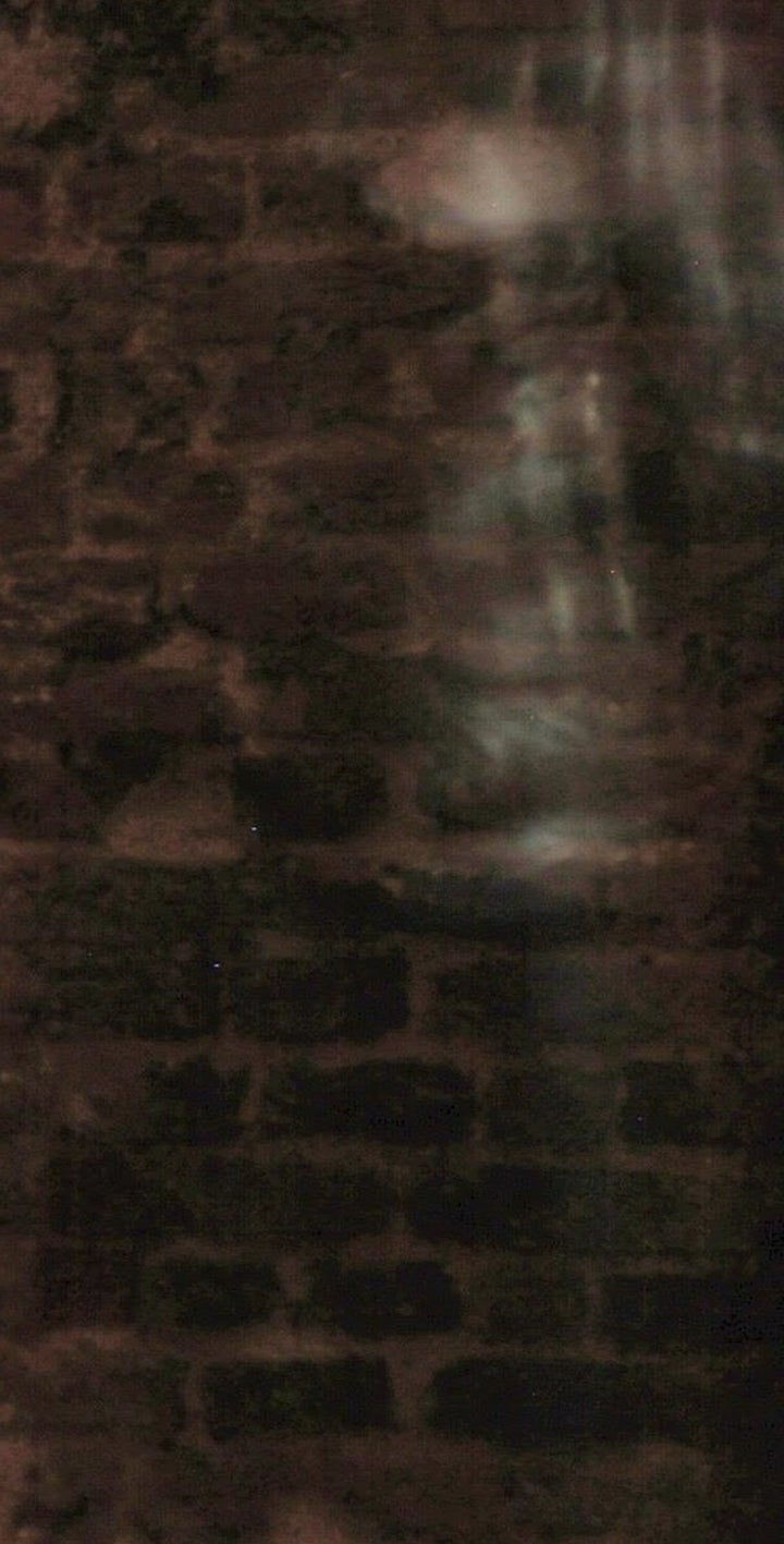The spectre affected two mediums, who were forced to rush from the room to vomit