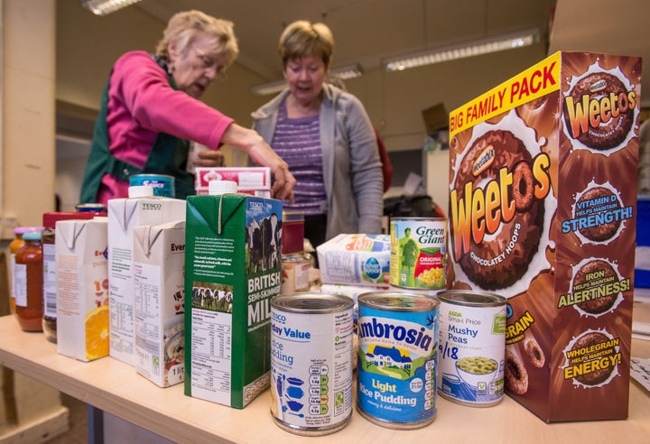 Half a million people used foodbanks between April 2015-2016.