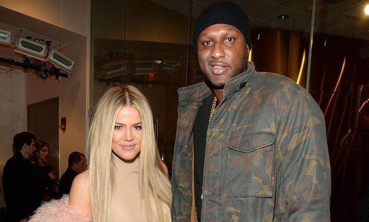 hloe Kardashian and Lamar Odom attend Kanye West Yeezy Season 3 at Madison Square Garden on Feb. 11, 2016 in New York City.