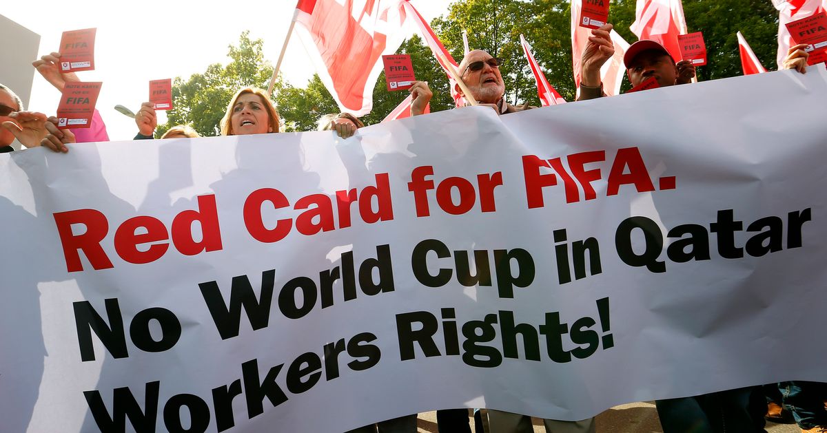 Report Tells Fifa To Protect Human Rights Or Move World Cup From Qatar Huffpost Uk Sports