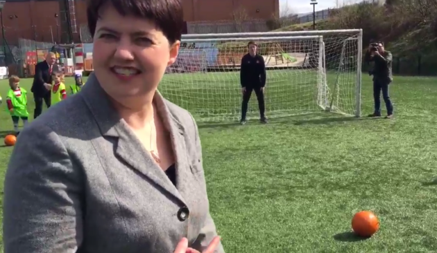 <strong>Davidson was netting balls earlier today</strong>
