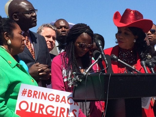 Saa is now 20-years-old and studying at a college in the U.S. She urged the world at the Thursday press conference to ke