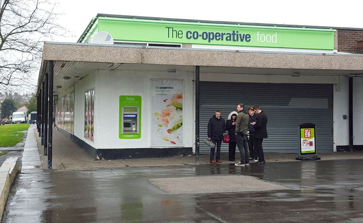 <strong>The incident began near a Co-op store in Sheffield</strong>
