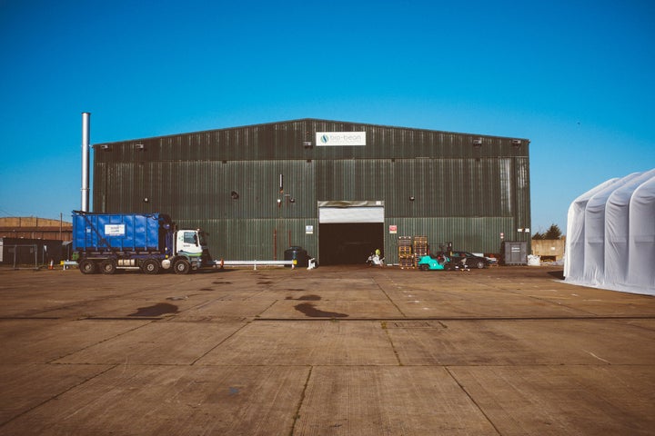 The Bio-bean factory in Cambridgeshire.