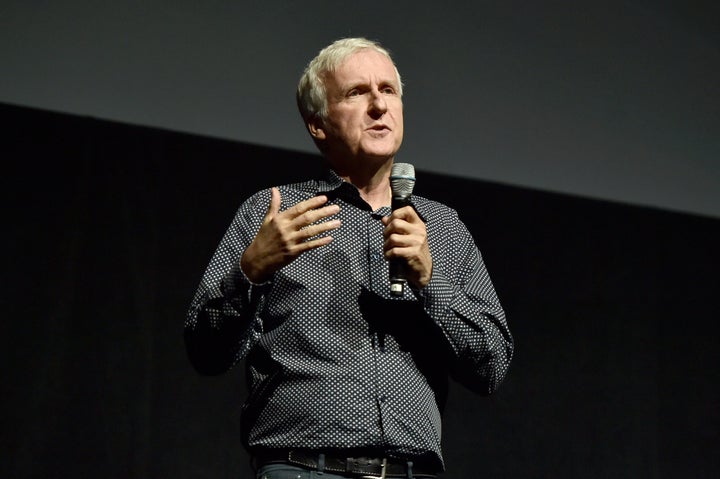 <strong>Announcing his grand plan yesterday, James Cameron didn't appear fazed by the size of the mission he has set himself</strong>