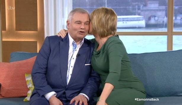 <strong>Eamonn has been off duty from 'This Morning' after having a double hip replacement</strong>