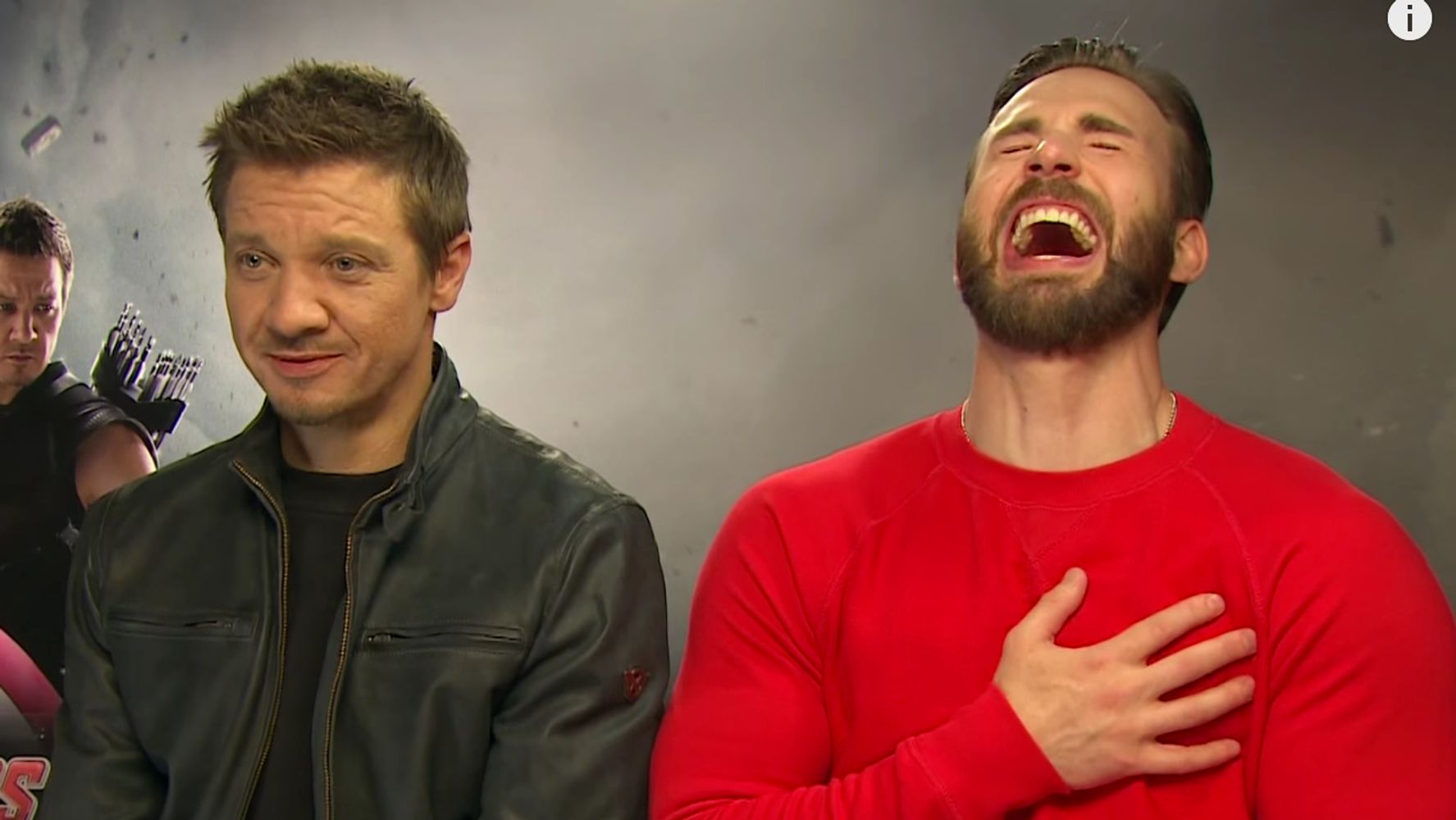 Breaking S Prove Chris Evans Often Touches His Left Pec When 