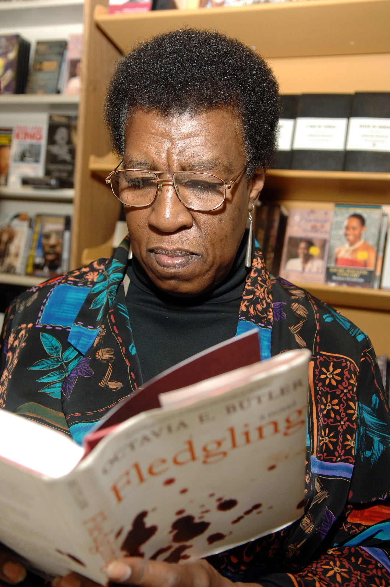 American sci-fi writer Octavia E. Butler (1947-2006).