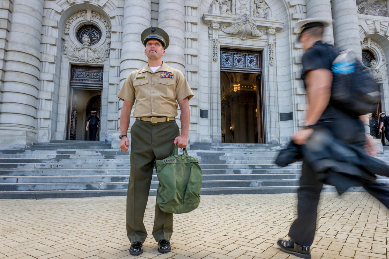 Capt. Matt Lampert of the Marine Raiders currently teaches at the U.S. Naval Academy. Though he lost both legs in an IED blast in Afghanistan in 2010, rehab returned him to combat duty by 2012.