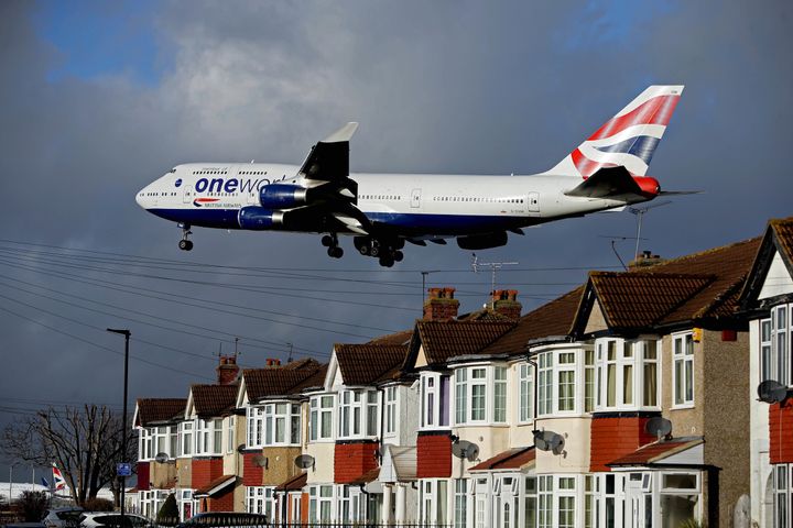 A British Airways pilot told police his plane was struck by a drone as it prepared to land at Heathrow Airport