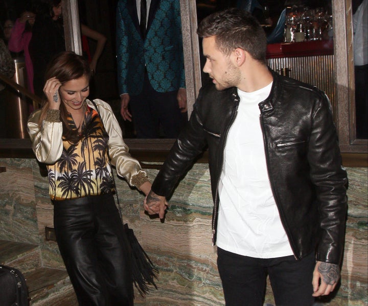 <strong>Cheryl and her new squeeze, Liam Payne, on a night out in London</strong>