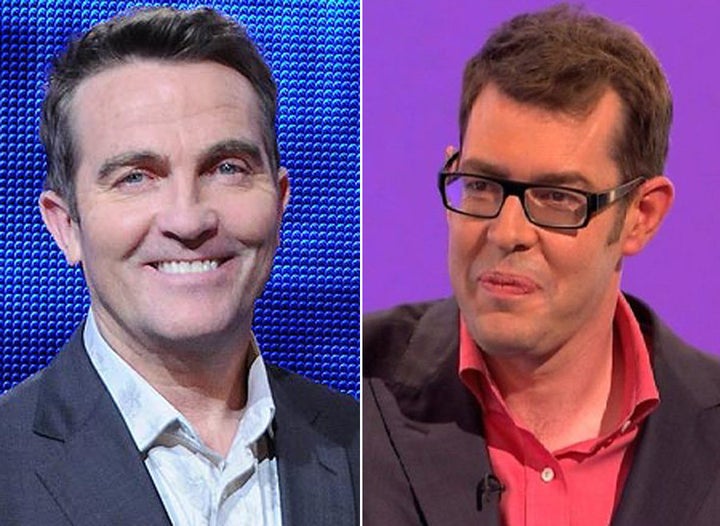 <strong>'The Chase' host Bradley Walsh and 'Pointless' expert Richard Osman</strong>