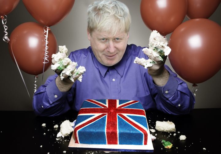 How Boris Johnson might look eating cake