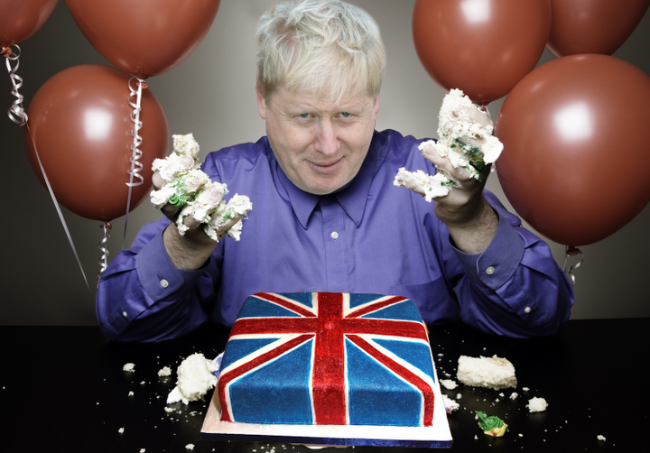 How Boris Johnson might look eating cake