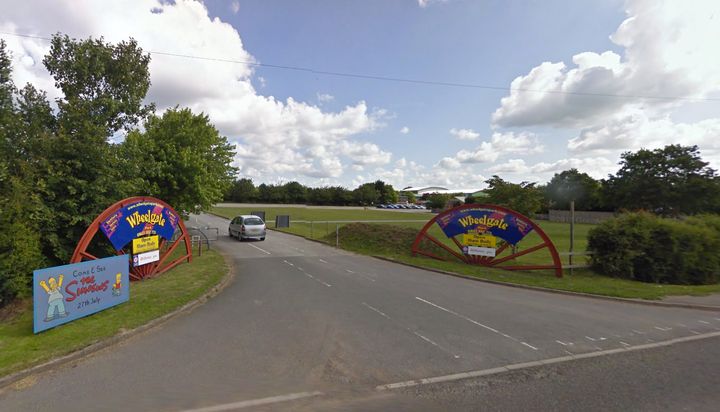The boy collapsed at Wheelgate Park in Nottinghamshire 