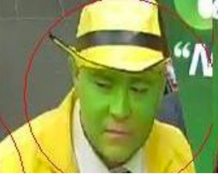 <strong>Police want to speak to this man, dressed as movie character, The Mask, in connection with an assault</strong>