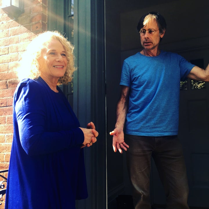 Carole King meets John, a West Village resident who isn't sure if he's going to vote in November.