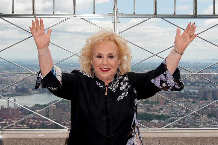 Doris Roberts visits The Empire State Building on June 26, 2012 in New York City.