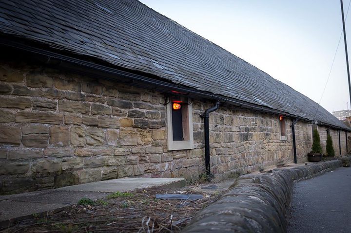 The vigil was held in a 19th century building based where an old barn once stood 