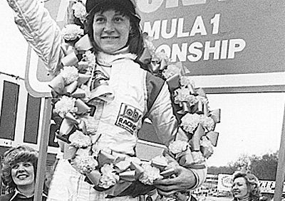 Desiré Wilson, the only woman to ever win an F1 race