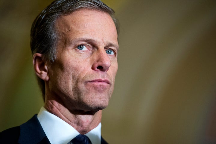 Sen. John Thune (R-S.D.) dismissed a poll showing a majority of voters support action on President Barack Obama's Supreme Court pick. Numbers, schmumbers.