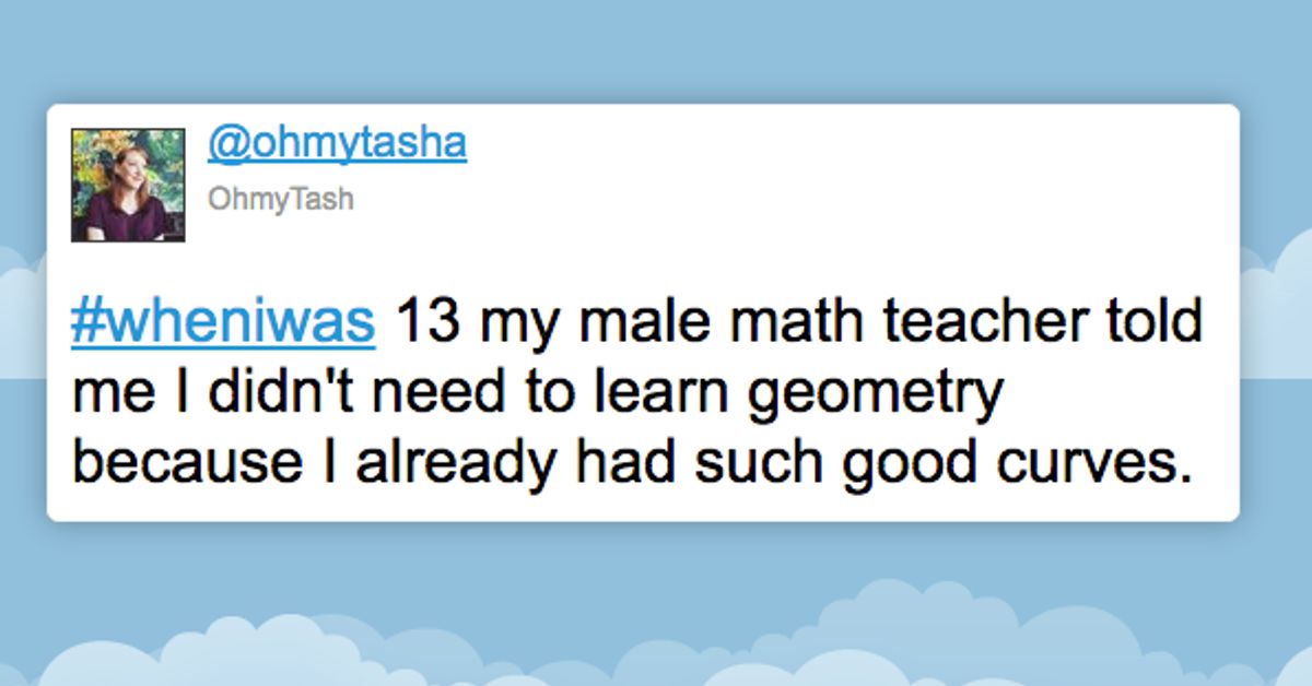 17 Tweets Show How Early Women Experience Sexual Harassment And ...