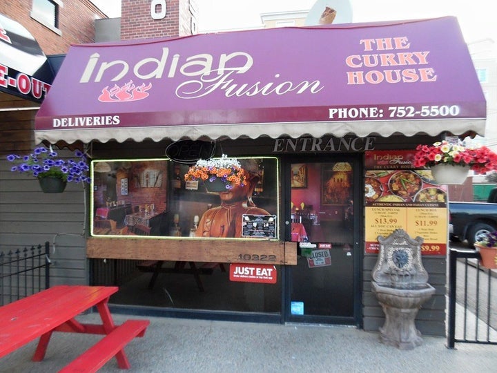 The exterior of Indian Fusion.