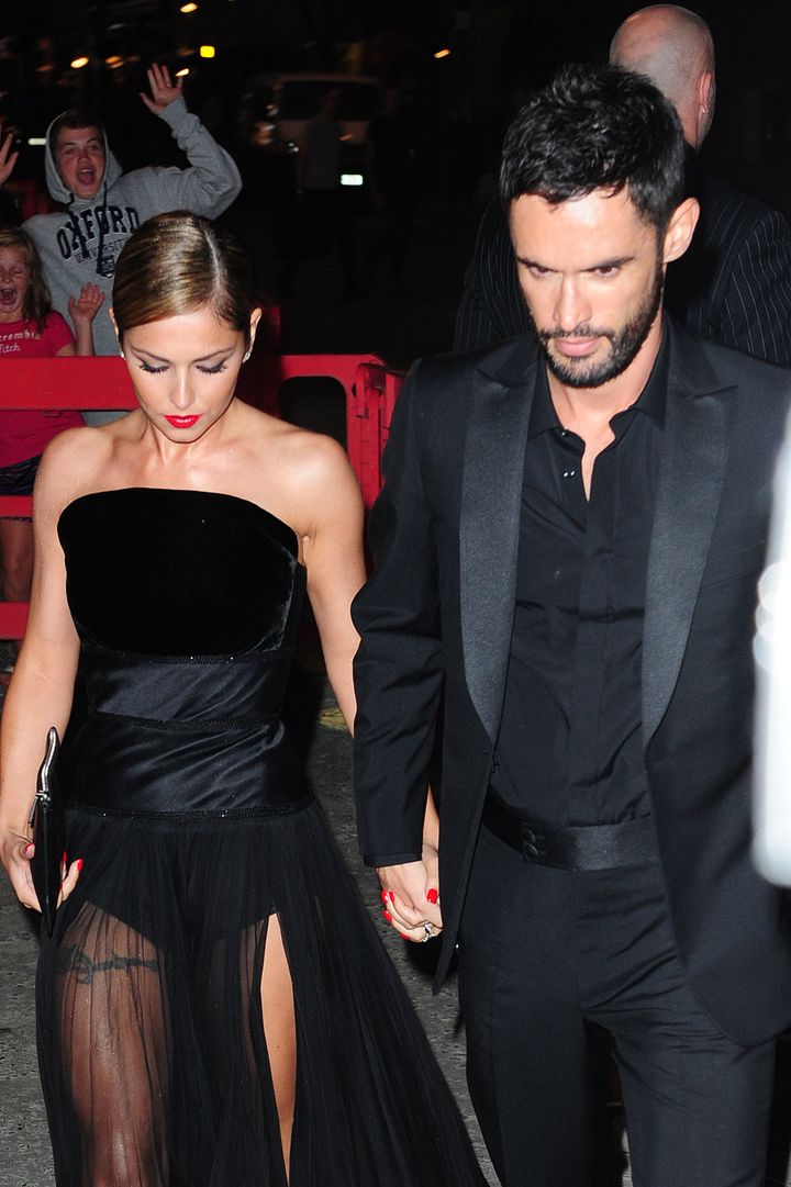 <strong>Cheryl with ex-husband Jean-Bernard Fernandez-Versini</strong>