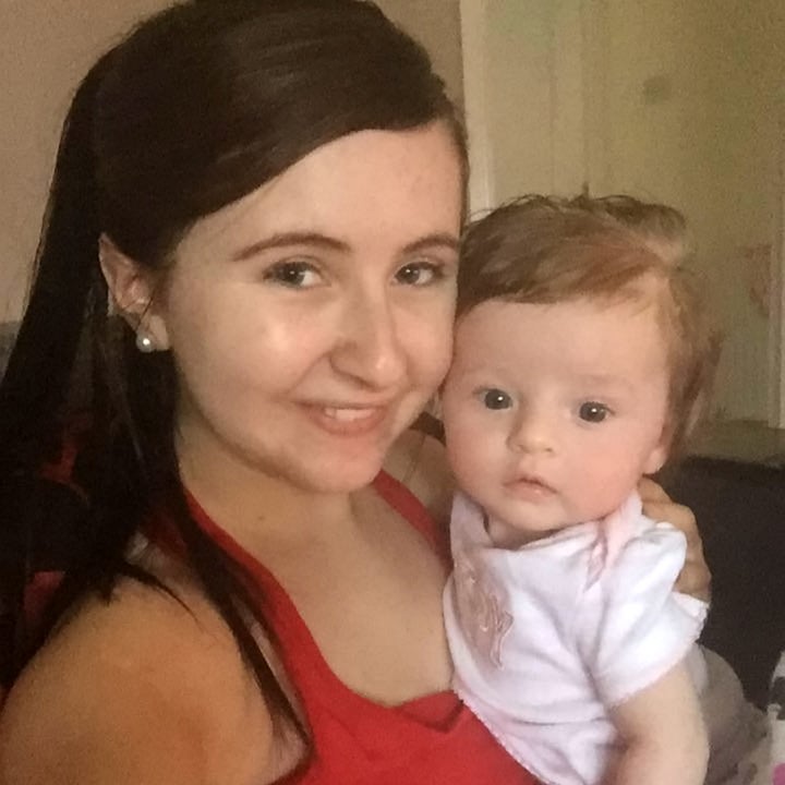 Amy McIndewar and her daughter Mya Byrne