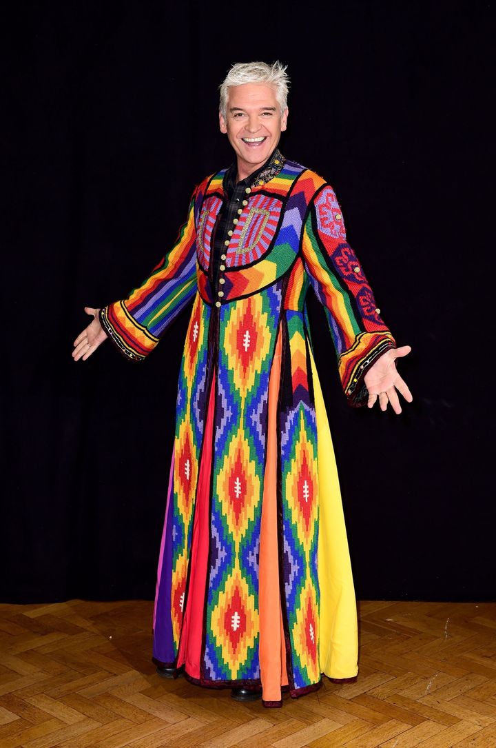 <strong>Phillip Schofield is back in his Technicolour Dreamcoat</strong>